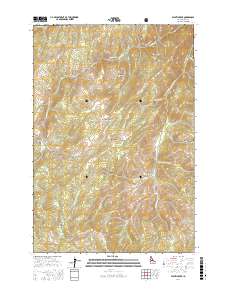 Wapiti Creek 2017 topographic map thumbnail
