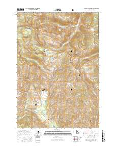 War Eagle Mountain 2017 topographic map thumbnail