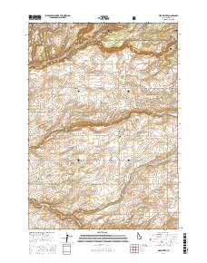 Warm River 2017 topographic map thumbnail