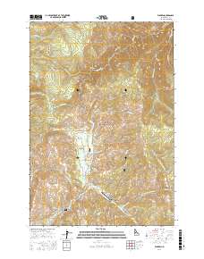 Warren 2017 topographic map thumbnail