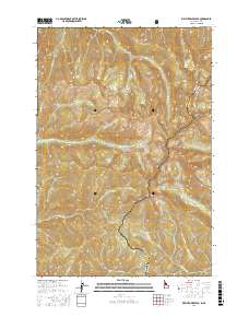 Watchtower Peak 2017 topographic map thumbnail