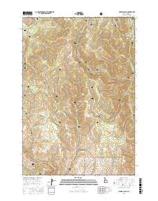 Weasel Gulch 2017 topographic map thumbnail