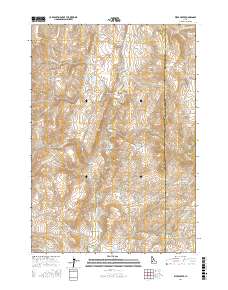 Webb Creek 2017 topographic map thumbnail
