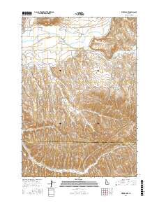 Weiser Cove 2017 topographic map thumbnail