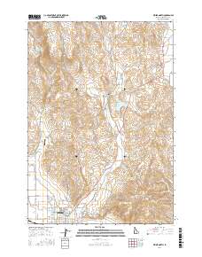 Weiser North 2017 topographic map thumbnail