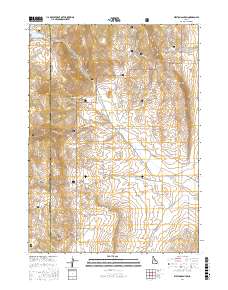 Weston Canyon 2017 topographic map thumbnail