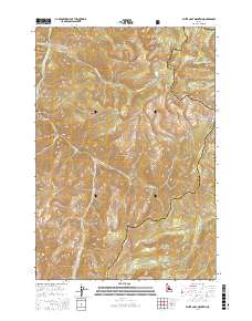 White Goat Mountain 2017 topographic map thumbnail