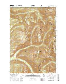 White Sand Lake 2017 topographic map thumbnail