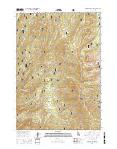 Whitehawk Mountain 2017 topographic map thumbnail