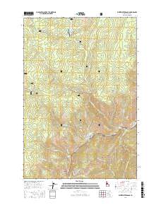 Whitewater Ranch 2017 topographic map thumbnail