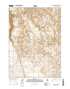 Wickahoney Crossing 2017 topographic map thumbnail