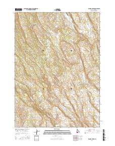 Wickiup Creek 2017 topographic map thumbnail