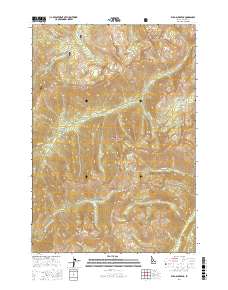 Wild Buck Peak 2017 topographic map thumbnail