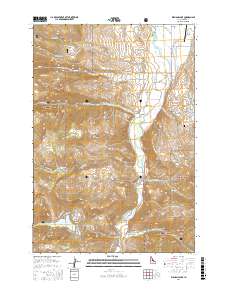 Williams Lake 2017 topographic map thumbnail