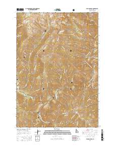 Williams Peak 2017 topographic map thumbnail