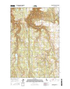 Winchester West 2017 topographic map thumbnail