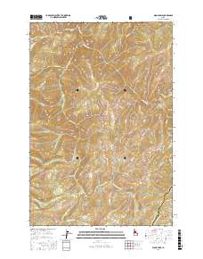 Wood Hump 2017 topographic map thumbnail