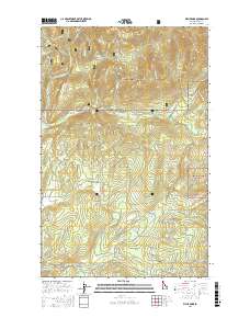 Wylie Knob 2017 topographic map thumbnail