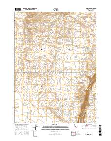 Yahoo Creek 2017 topographic map thumbnail