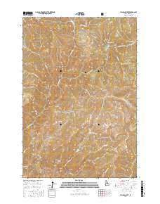 Yellowjacket 2017 topographic map thumbnail