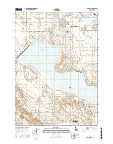 Lake Lowell 2017 topographic map thumbnail