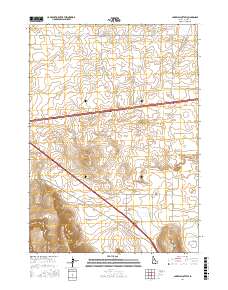 Lake Walcott SW 2017 topographic map thumbnail