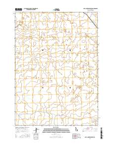 Lava Lake Reservoir 2017 topographic map thumbnail