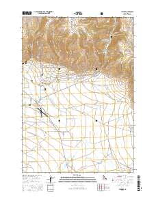 Leadore 2017 topographic map thumbnail