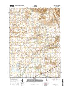 Lemon Lake 2017 topographic map thumbnail