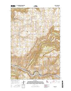 Lenore 2017 topographic map thumbnail