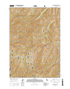 Lightning Ridge 2017 topographic map thumbnail