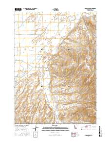 Lincoln Creek 2017 topographic map thumbnail