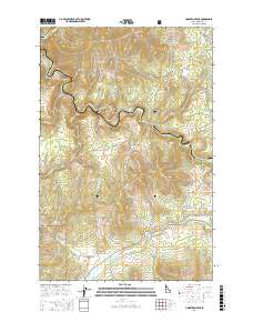 Lindstrom Peak 2017 topographic map thumbnail