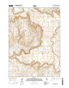 Little Blue Table 2017 topographic map thumbnail