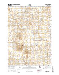 Little Butte 2017 topographic map thumbnail