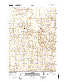 Little Butte NW 2017 topographic map thumbnail
