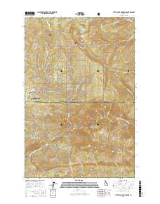 Little Goat Mountains 2017 topographic map thumbnail