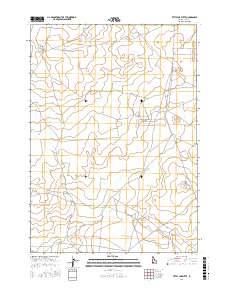 Little Joe Butte 2017 topographic map thumbnail
