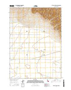 Little Lost River Sinks 2017 topographic map thumbnail