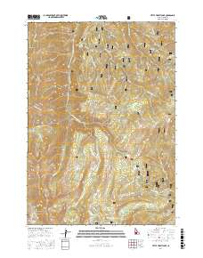 Little Trinity Lake 2017 topographic map thumbnail