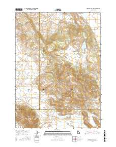 Little Valley Hills 2017 topographic map thumbnail