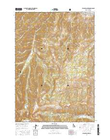 Livingston Creek 2017 topographic map thumbnail