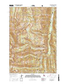Log Mountain 2017 topographic map thumbnail