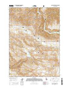 Long Tom Reservoir 2017 topographic map thumbnail
