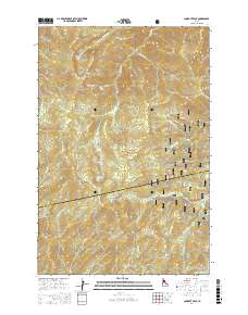 Lookout Peak 2017 topographic map thumbnail