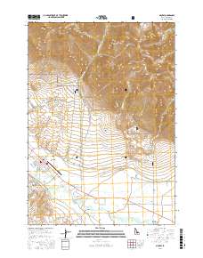 Mackay 2017 topographic map thumbnail