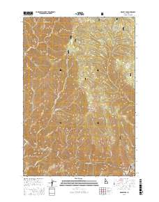 Mackay Bar 2017 topographic map thumbnail