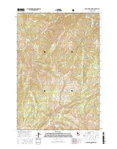 Magruder Mountain 2017 topographic map thumbnail