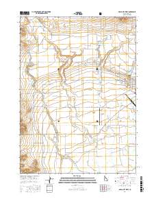 Malad City West 2017 topographic map thumbnail
