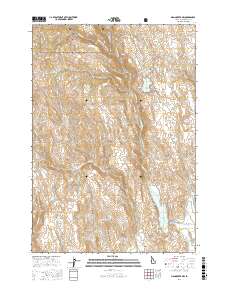 Mann Creek NW 2017 topographic map thumbnail
